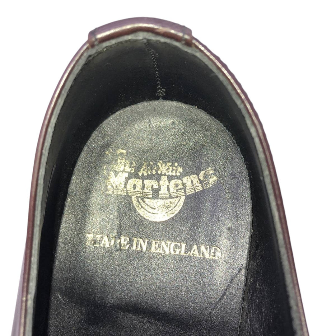 Dr. Martens 3-hole shoes made in the UK 6 Men's 25.0cm genuine leather red type reddish brown Vintage Second Hand
