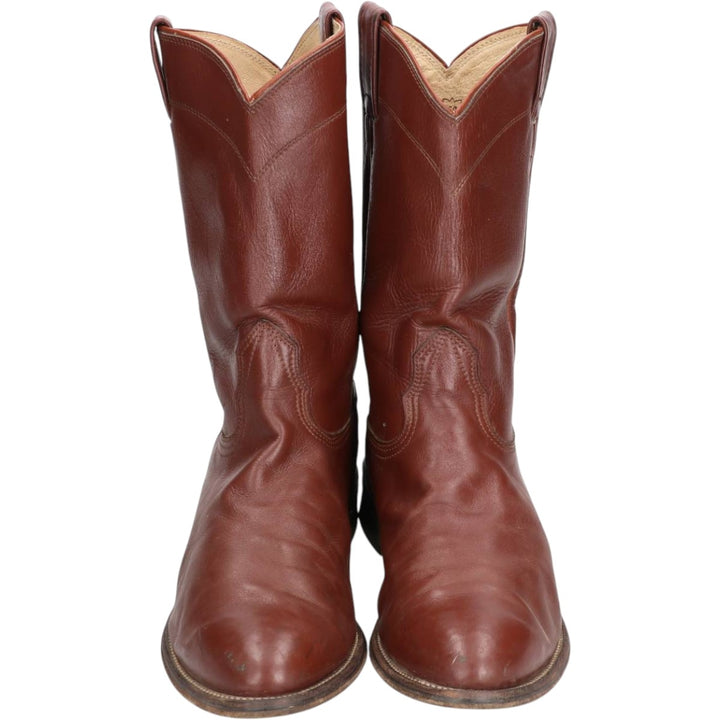 Nocona Boots Roper Boots, Made in USA, Size 10D Men's 27.0cm unclear brown type Vintage Second Hand