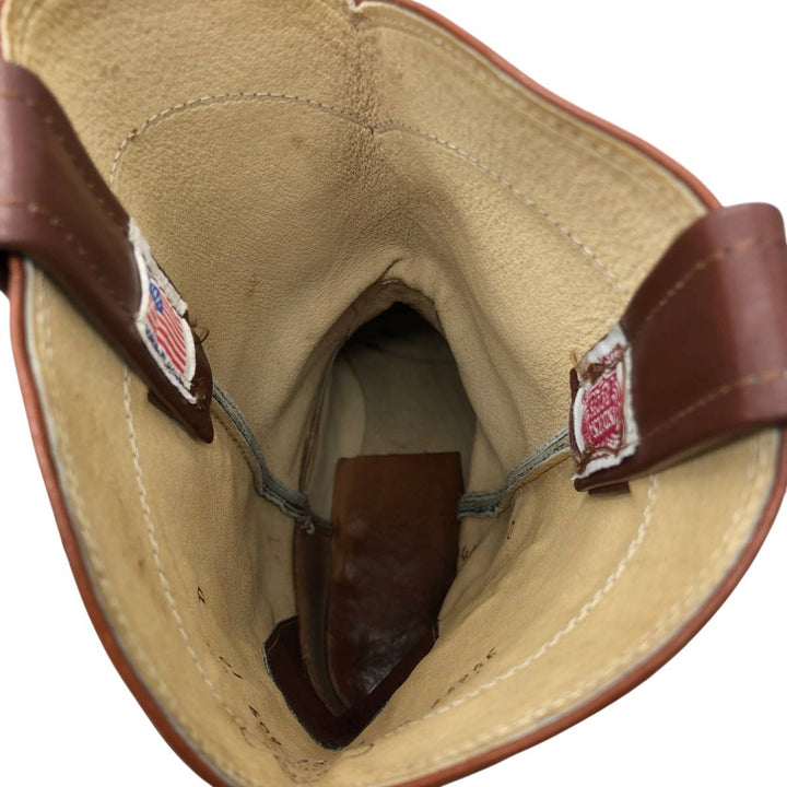 Nocona Boots Roper Boots, Made in USA, Size 10D Men's 27.0cm unclear brown type Vintage Second Hand