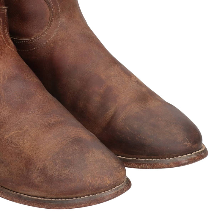 Justin Roper Boots, Size 9 1/2D Men's 27.5cm genuine leather brown type Vintage Second Hand