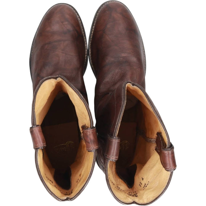 Justin Roper Boots 9EE Men's 27.0cm unclear brown type Vintage Second Hand