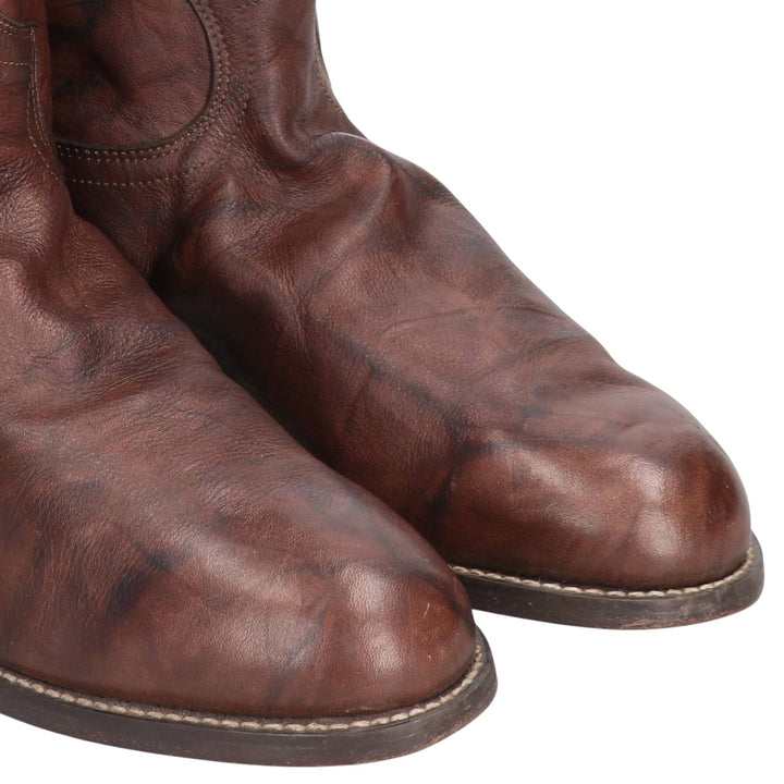 Justin Roper Boots 9EE Men's 27.0cm unclear brown type Vintage Second Hand