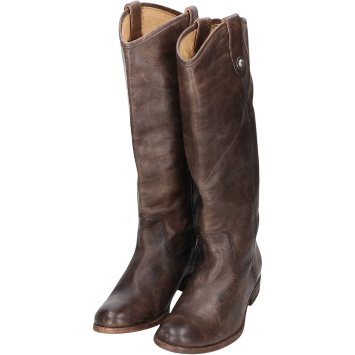 FRYE Jockey Riding Boots, Size 8B Women's 25.0cm unclear brown type Vintage Second Hand
