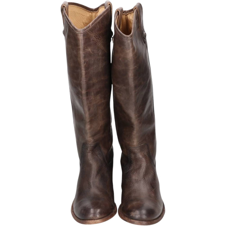 FRYE Jockey Riding Boots, Size 8B Women's 25.0cm unclear brown type Vintage Second Hand