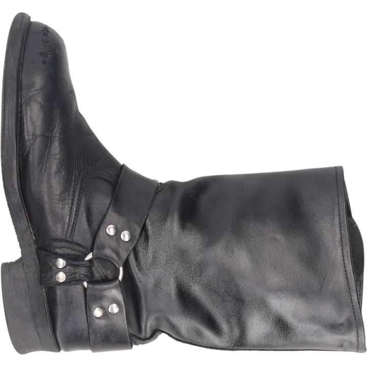 Dr. Termans Steel Toe Engineering Boots, Size 42 Men's 27.0cm unclear black type Vintage Second Hand