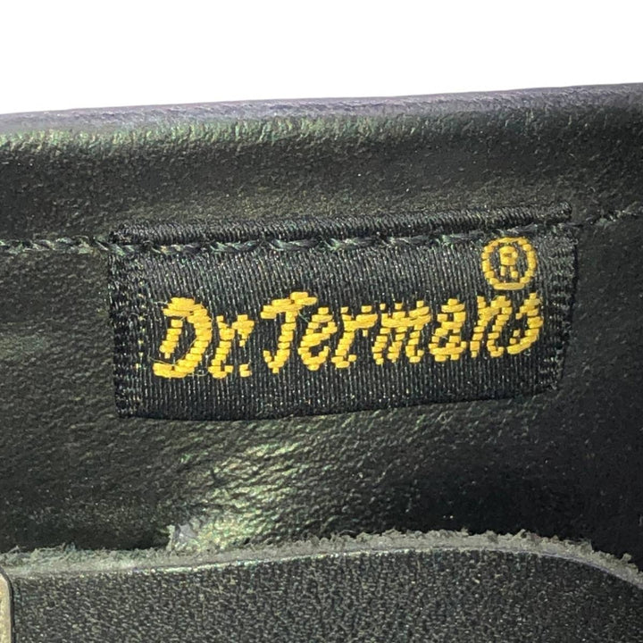 Dr. Termans Steel Toe Engineering Boots, Size 42 Men's 27.0cm unclear black type Vintage Second Hand