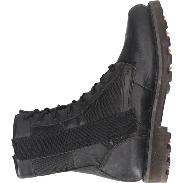 Harley-Davidson Side Zip Boots 10 Men's 27.0cm genuine leather black type Vintage Second Hand