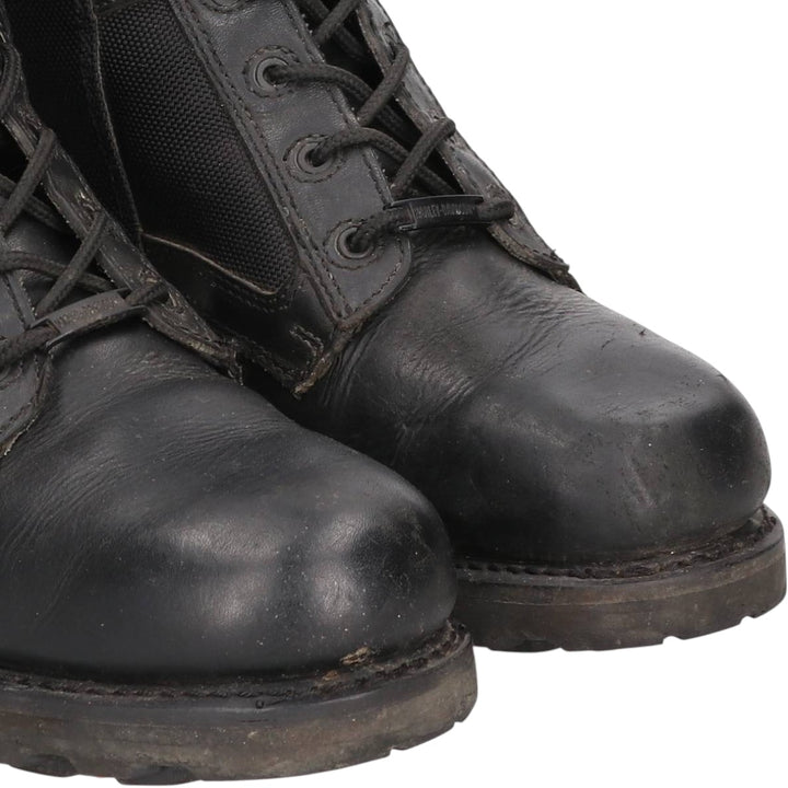 Harley-Davidson Side Zip Boots 10 Men's 27.0cm genuine leather black type Vintage Second Hand