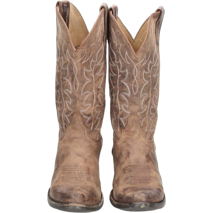 SHYANNE Western Boots 8 1/2-M Women's 25.5cm genuine leather brown type Vintage Second Hand
