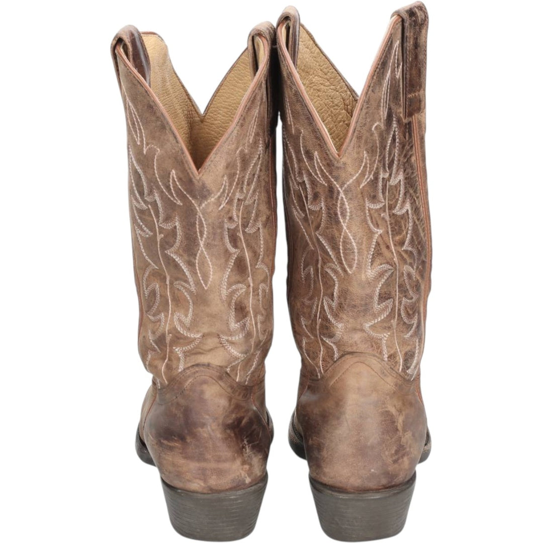 SHYANNE Western Boots 8 1/2-M Women's 25.5cm genuine leather brown type Vintage Second Hand