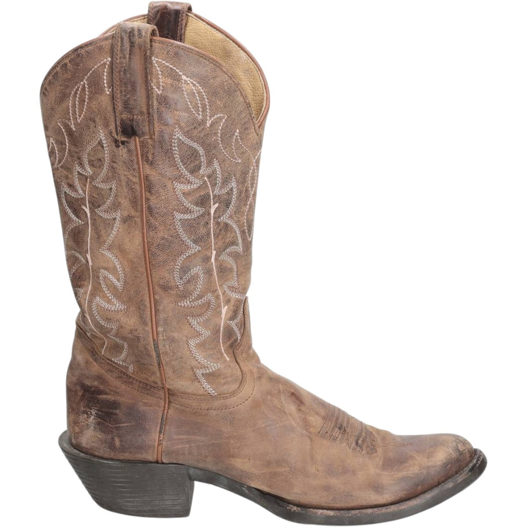 SHYANNE Western Boots 8 1/2-M Women's 25.5cm genuine leather brown type Vintage Second Hand