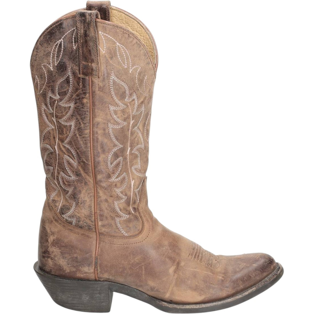 SHYANNE Western Boots 8 1/2-M Women's 25.5cm genuine leather brown type Vintage Second Hand