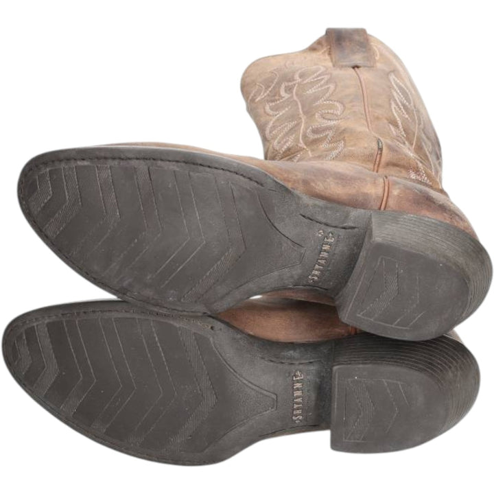 SHYANNE Western Boots 8 1/2-M Women's 25.5cm genuine leather brown type Vintage Second Hand