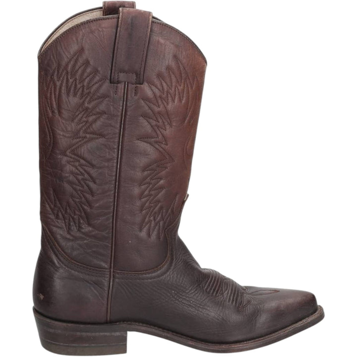 Platform Western Boots, Size 42 Men's 25.0cm unclear brown type Vintage Second Hand