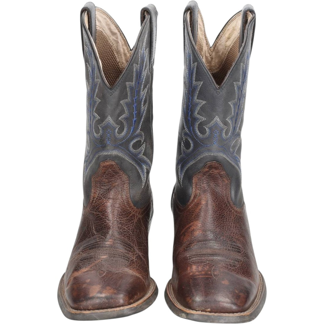 Ariat Square Toe Platform Western Boots, Size 8 1/2 D Men's 26.0cm unclear brown type Vintage Second Hand