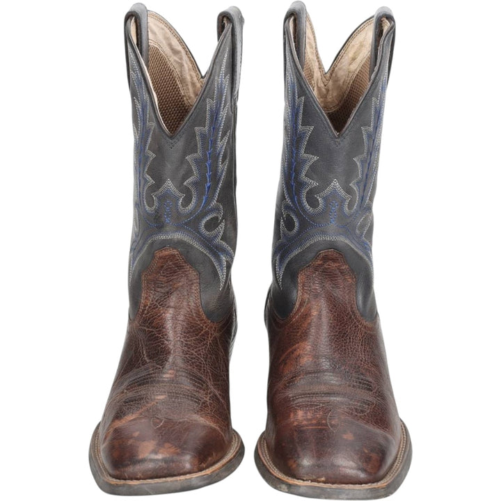 Ariat Square Toe Platform Western Boots, Size 8 1/2 D Men's 26.0cm unclear brown type Vintage Second Hand