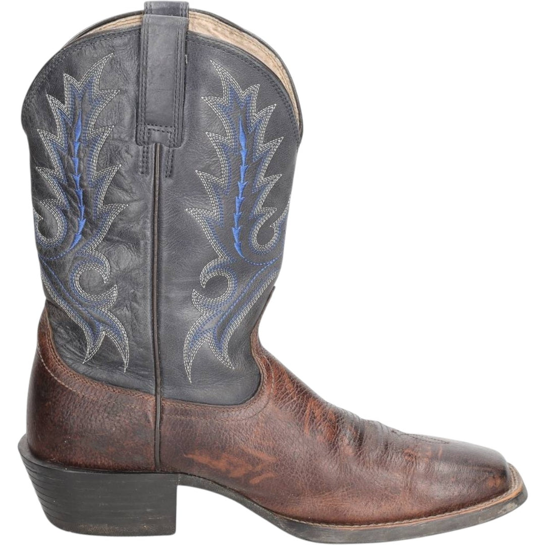 Ariat Square Toe Platform Western Boots, Size 8 1/2 D Men's 26.0cm unclear brown type Vintage Second Hand