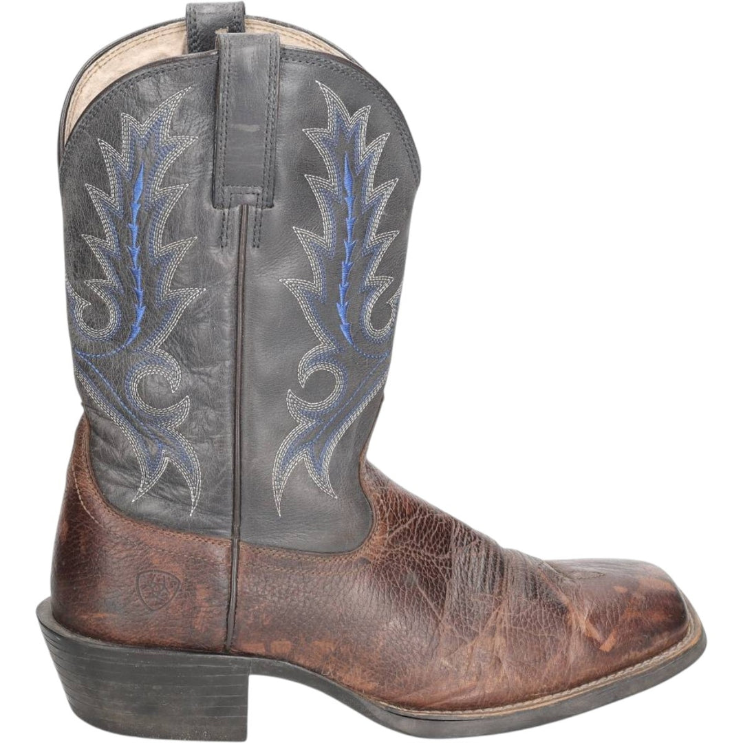 Ariat Square Toe Platform Western Boots, Size 8 1/2 D Men's 26.0cm unclear brown type Vintage Second Hand