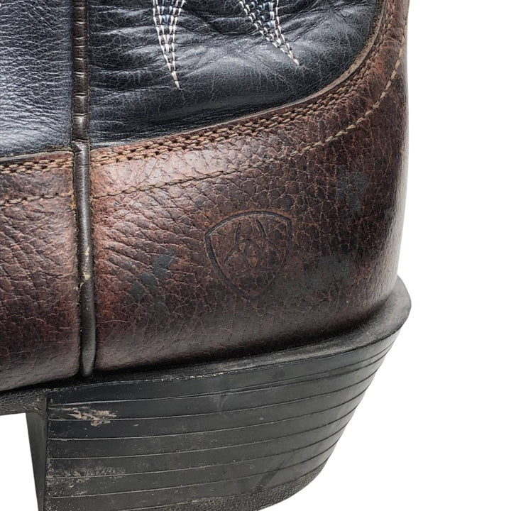 Ariat Square Toe Platform Western Boots, Size 8 1/2 D Men's 26.0cm unclear brown type Vintage Second Hand