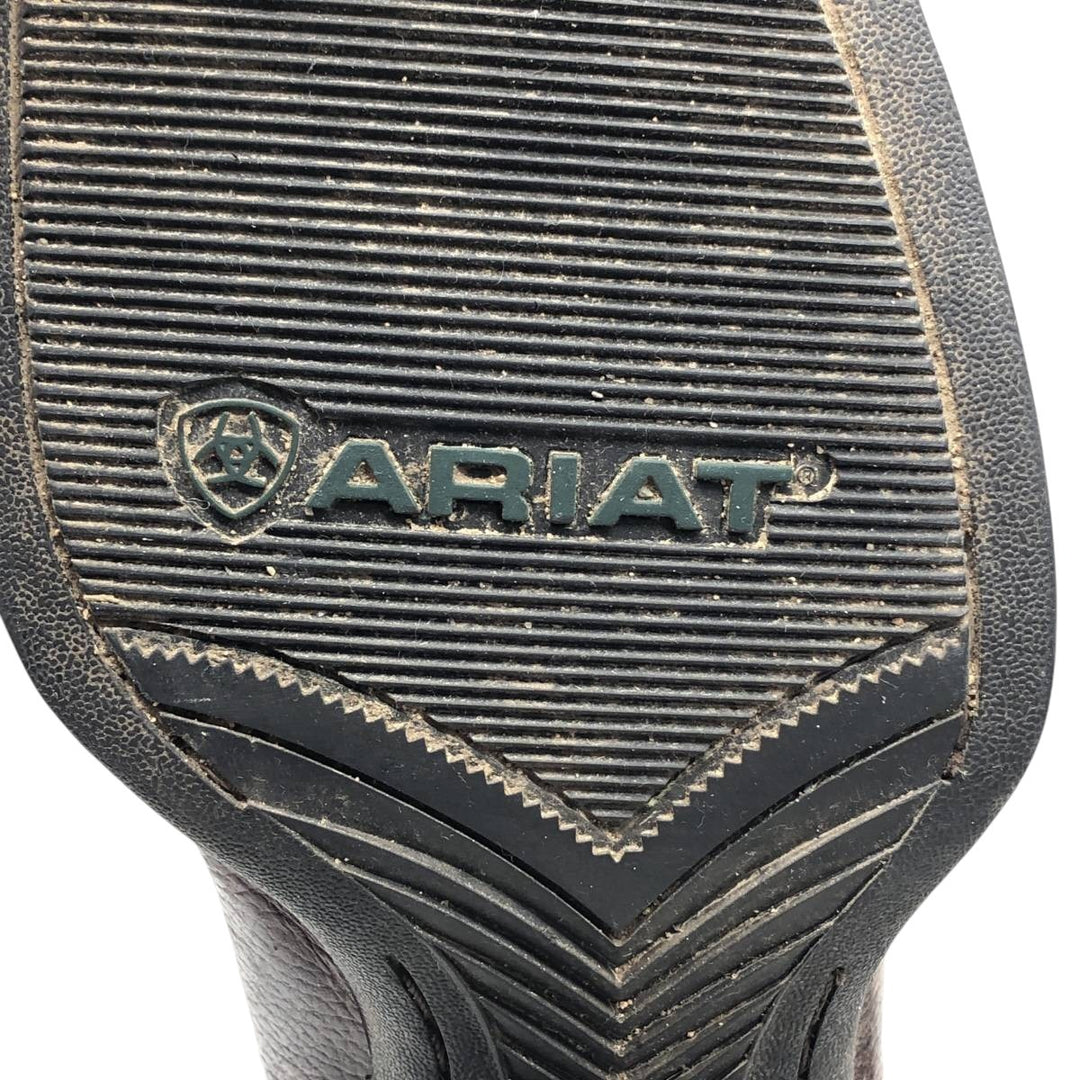 Ariat Square Toe Platform Western Boots, Size 8 1/2 D Men's 26.0cm unclear brown type Vintage Second Hand