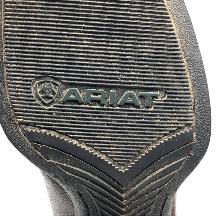 Ariat Square Toe Platform Western Boots, Size 8 1/2 D Men's 26.0cm unclear brown type Vintage Second Hand
