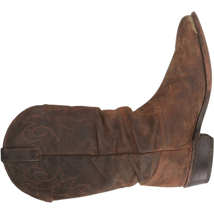 Durango platform Western boots, made in the USA, size 10 1/2 D Men's 27.0cm unclear brown type Vintage Second Hand