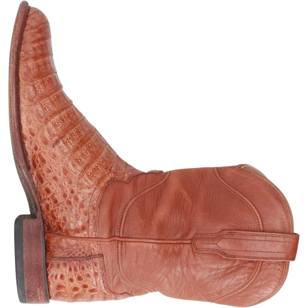 Tecovas Handmade Western Boots, Size 10 D Men's 28.0cm genuine leather brown type Vintage Second Hand