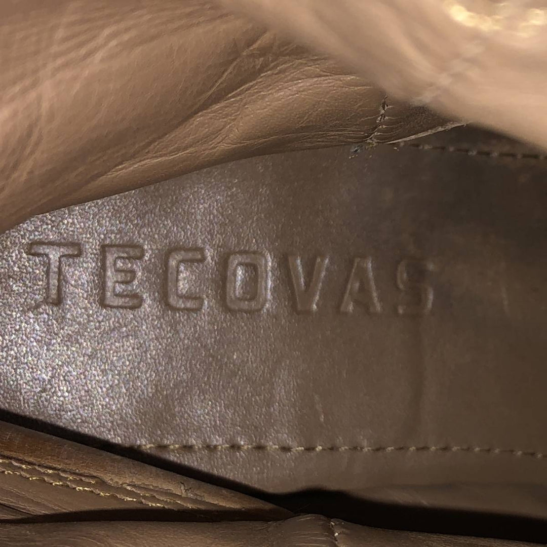 Tecovas Handmade Western Boots, Size 10 D Men's 28.0cm genuine leather brown type Vintage Second Hand