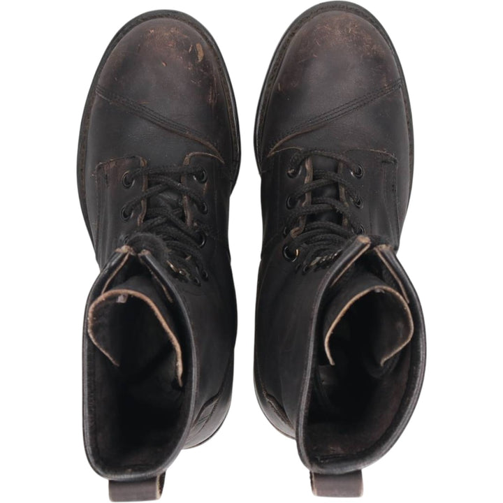 1990s US Military Issue Steel Toe Military Boots, Made in USA, Men's Size 10.4" (approx.), Vintage /saa016154 Men's 26.5cm unclear black type Vintage Second Hand