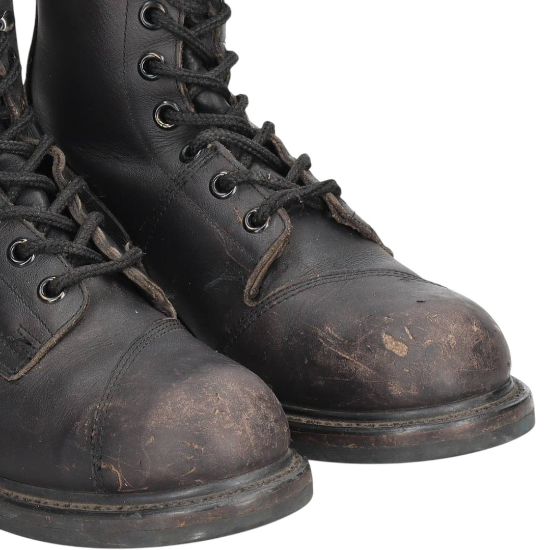 1990s US Military Issue Steel Toe Military Boots, Made in USA, Men's Size 10.4" (approx.), Vintage /saa016154 Men's 26.5cm unclear black type Vintage Second Hand