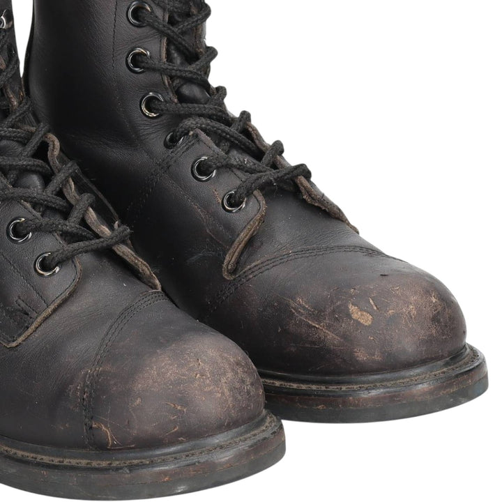 1990s US Military Issue Steel Toe Military Boots, Made in USA, Men's Size 10.4" (approx.), Vintage /saa016154 Men's 26.5cm unclear black type Vintage Second Hand