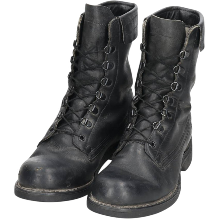1990s US Military Issue Steel Toe Military Boots, Made in USA, Size 8E (Men's equivalent to 10.2"), Vintage /saa016155 Men's 26.0cm unclear black type Vintage Second Hand