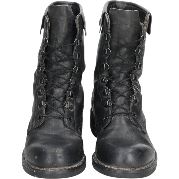 1990s US Military Issue Steel Toe Military Boots, Made in USA, Size 8E (Men's equivalent to 10.2"), Vintage /saa016155 Men's 26.0cm unclear black type Vintage Second Hand