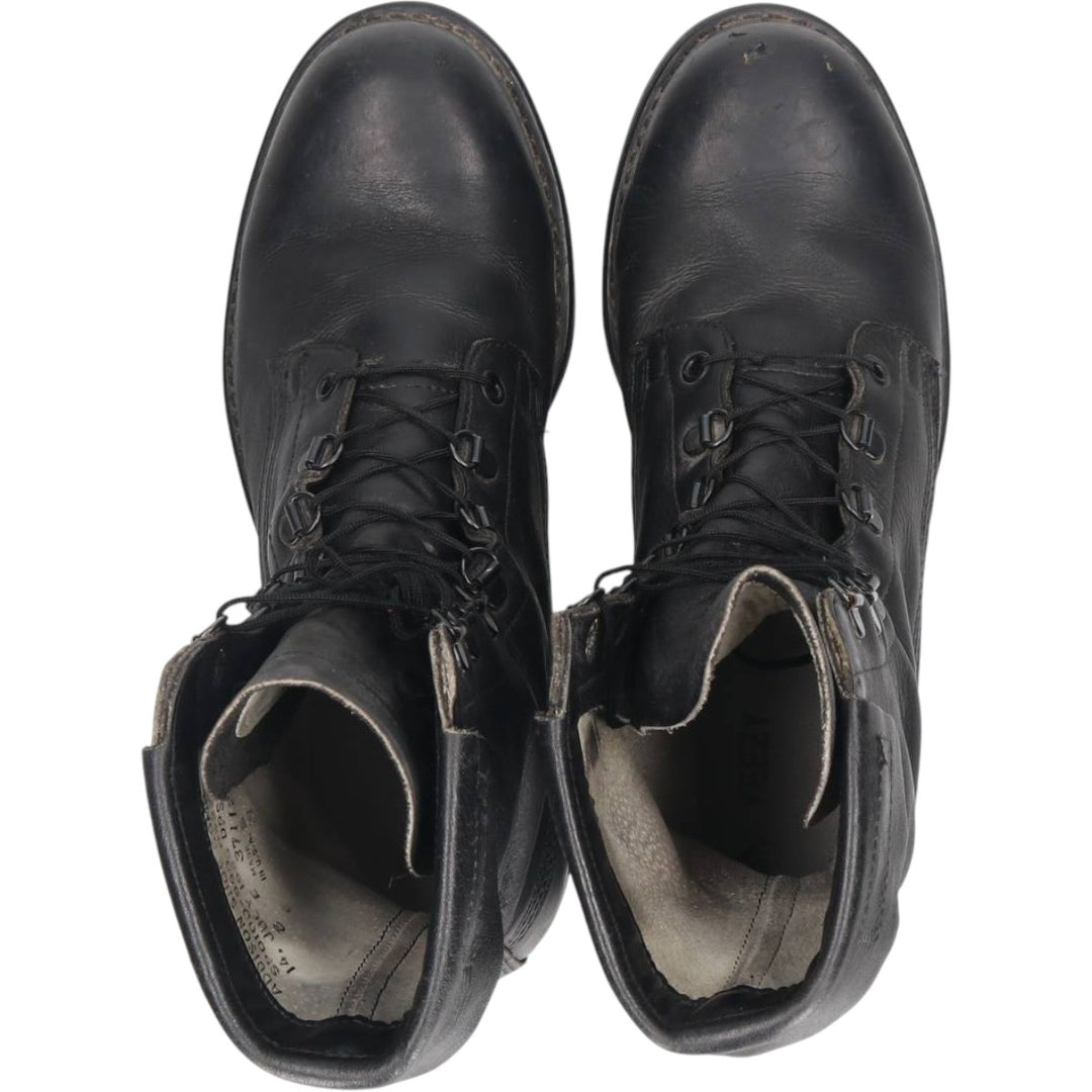 1990s US Military Issue Steel Toe Military Boots, Made in USA, Size 8E (Men's equivalent to 10.2"), Vintage /saa016155 Men's 26.0cm unclear black type Vintage Second Hand