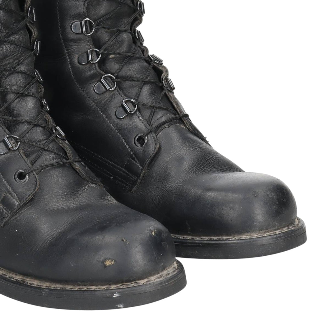 1990s US Military Issue Steel Toe Military Boots, Made in USA, Size 8E (Men's equivalent to 10.2"), Vintage /saa016155 Men's 26.0cm unclear black type Vintage Second Hand