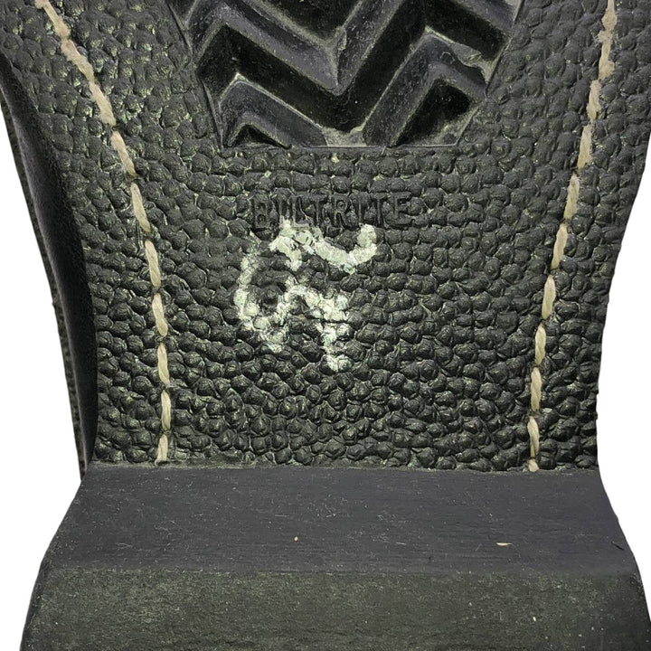 1990s US Military Issue Steel Toe Military Boots, Made in USA, Size 8E (Men's equivalent to 10.2"), Vintage /saa016155 Men's 26.0cm unclear black type Vintage Second Hand