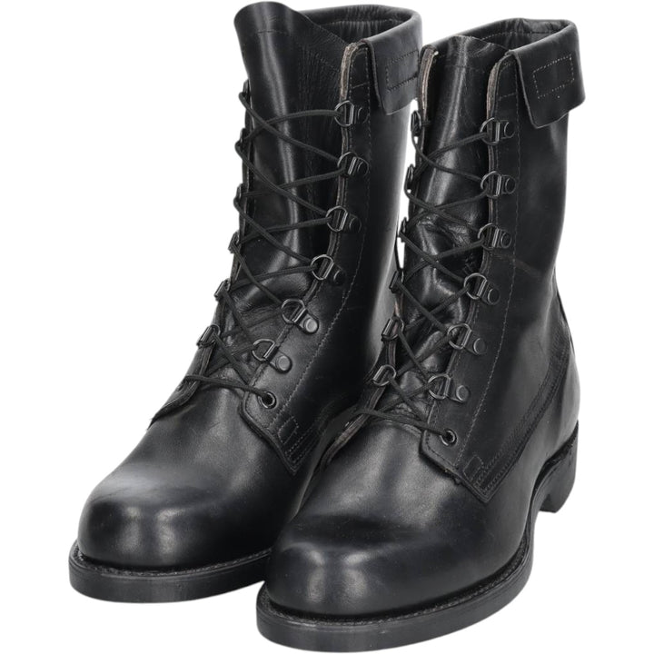 1990s US Military Issue Steel Toe Military Boots, Made in USA, Size 8 1/2 E (Men's 10) Vintage /saa016156 Men's 25.5cm unclear black type Vintage Second Hand