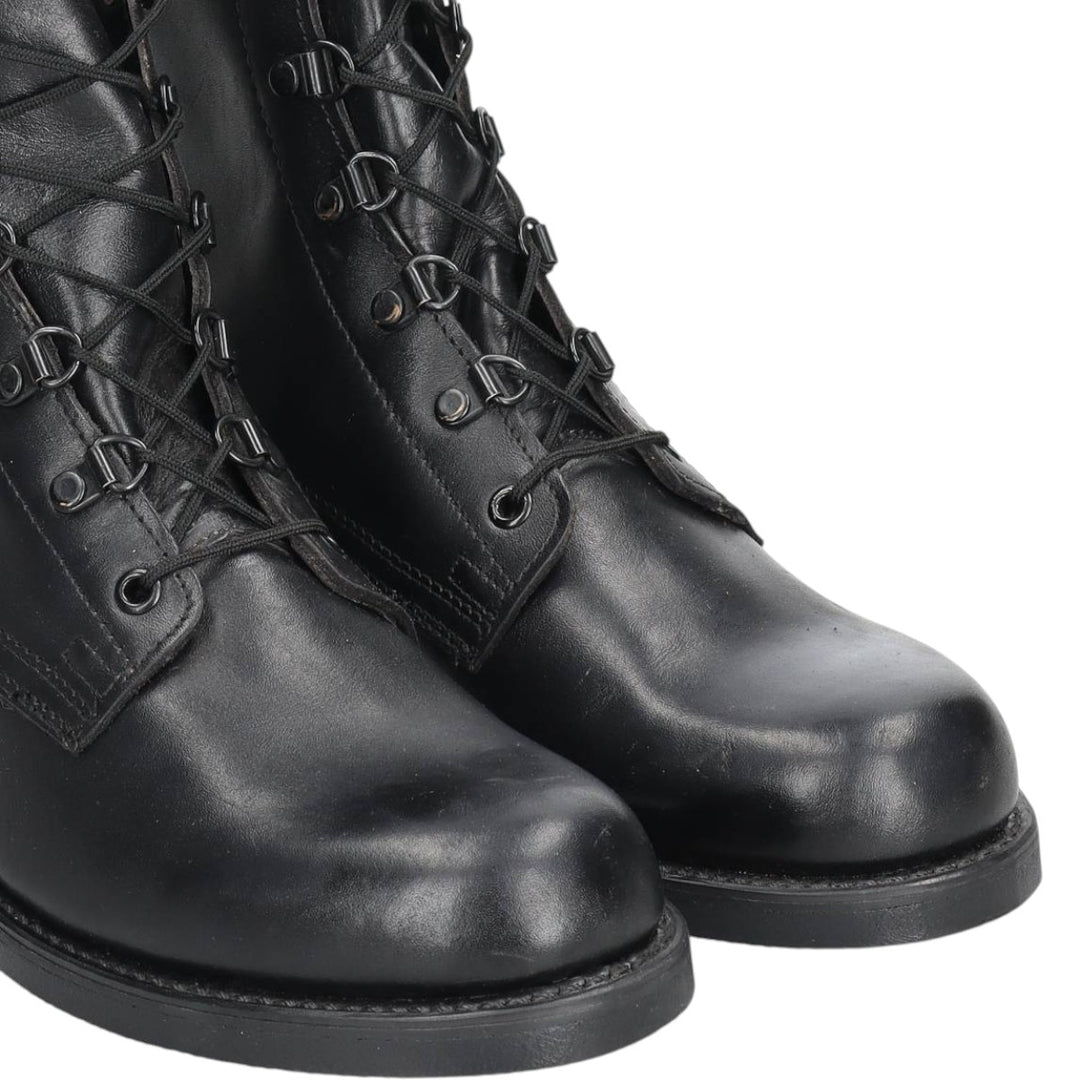 1990s US Military Issue Steel Toe Military Boots, Made in USA, Size 8 1/2 E (Men's 10) Vintage /saa016156 Men's 25.5cm unclear black type Vintage Second Hand
