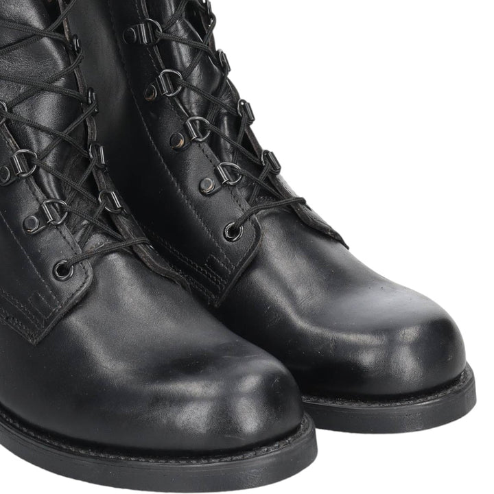 1990s US Military Issue Steel Toe Military Boots, Made in USA, Size 8 1/2 E (Men's 10) Vintage /saa016156 Men's 25.5cm unclear black type Vintage Second Hand