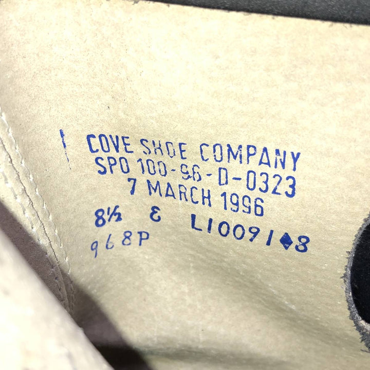 1990s US Military Issue Steel Toe Military Boots, Made in USA, Size 8 1/2 E (Men's 10) Vintage /saa016156 Men's 25.5cm unclear black type Vintage Second Hand