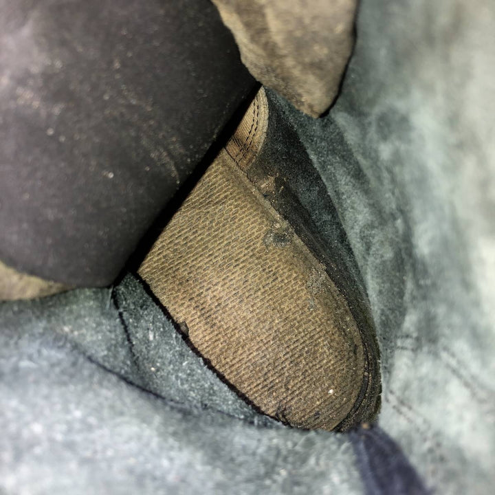 1980s US Military Steel Toe Military Boots, Made in USA, Size 8 1/2W (Men's equivalent to 10.4"), Vintage /saa016158 Men's 26.5cm unclear black type Vintage Second Hand