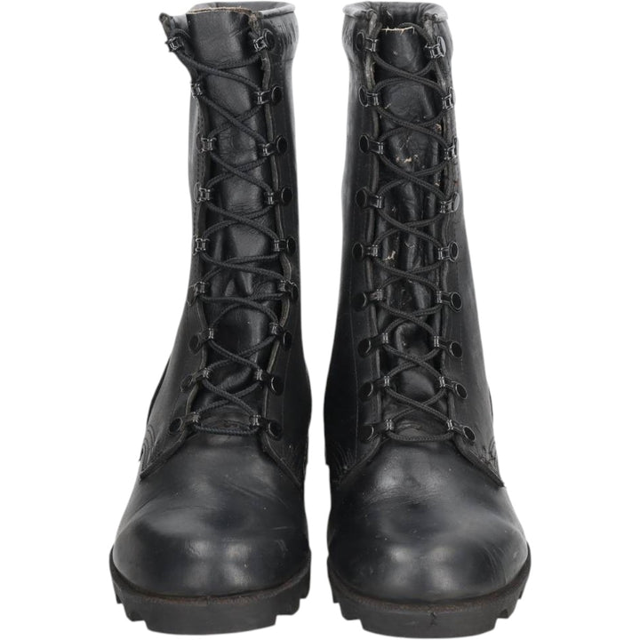 1980s US Military Issue Military Boots, Made in USA, Size 7 1/2 W (Men's equivalent to 9.6"), Vintage /saa016159 Men's 24.5cm unclear black type Vintage Second Hand