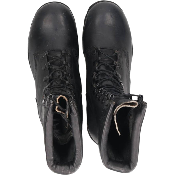 1980s US Military Issue Military Boots, Made in USA, Size 7 1/2 W (Men's equivalent to 9.6"), Vintage /saa016159 Men's 24.5cm unclear black type Vintage Second Hand