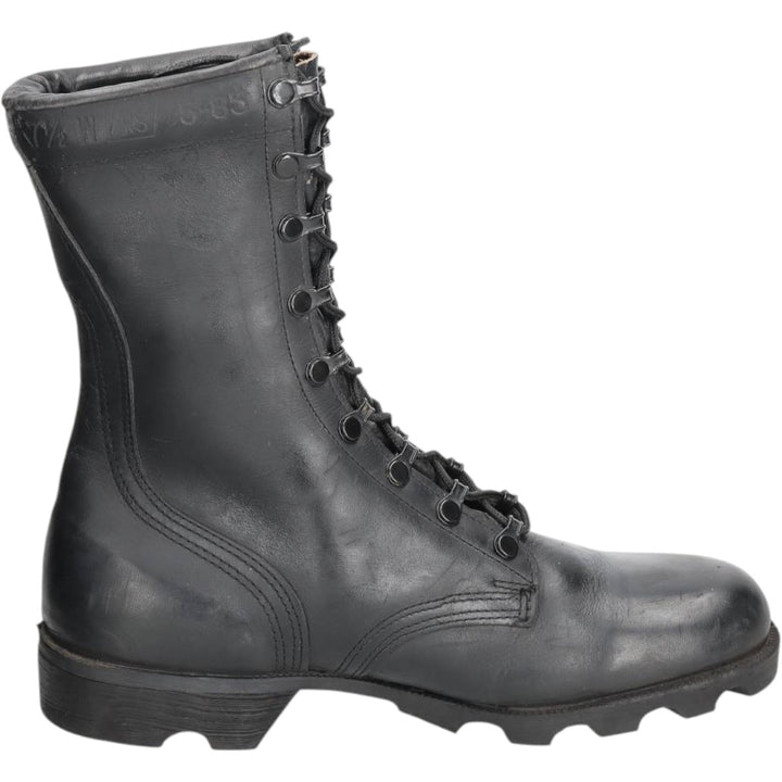 1980s US Military Issue Military Boots, Made in USA, Size 7 1/2 W (Men's equivalent to 9.6"), Vintage /saa016159 Men's 24.5cm unclear black type Vintage Second Hand