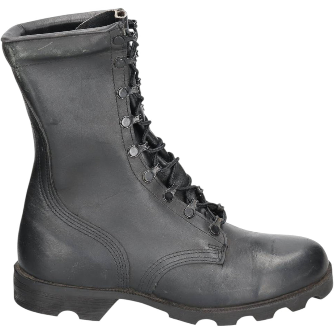 1980s US Military Issue Military Boots, Made in USA, Size 7 1/2 W (Men's equivalent to 9.6"), Vintage /saa016159 Men's 24.5cm unclear black type Vintage Second Hand