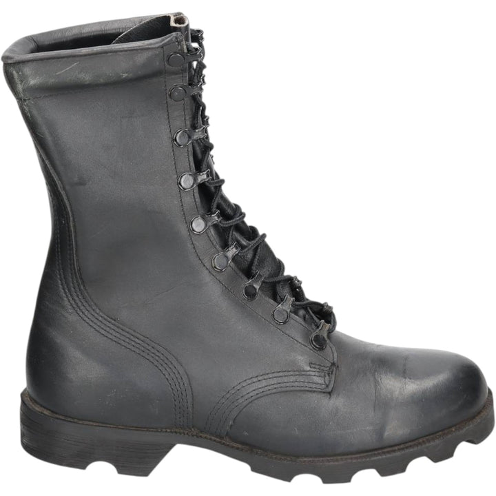 1980s US Military Issue Military Boots, Made in USA, Size 7 1/2 W (Men's equivalent to 9.6"), Vintage /saa016159 Men's 24.5cm unclear black type Vintage Second Hand