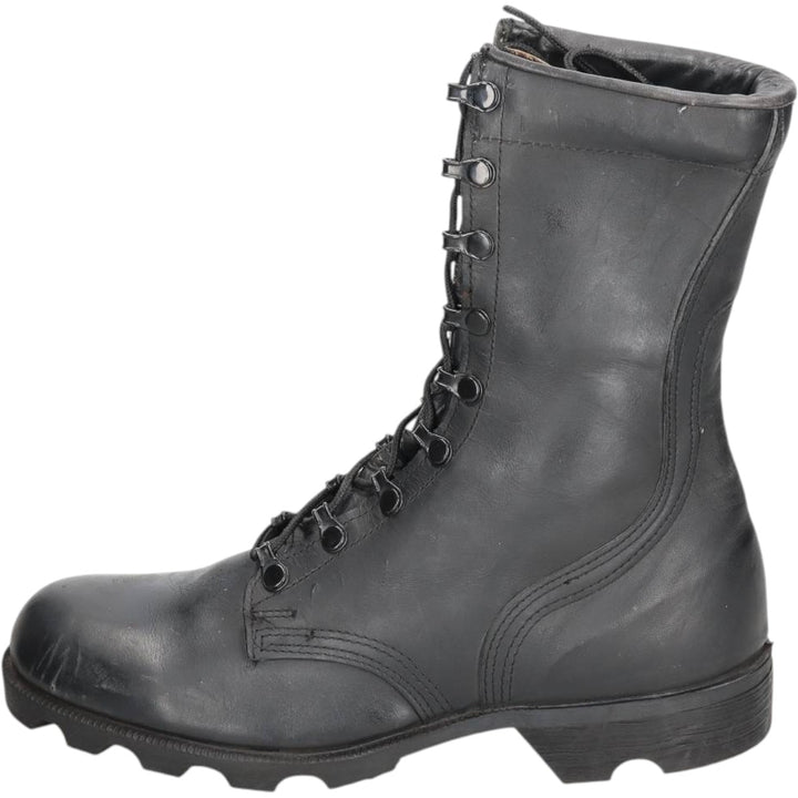 1980s US Military Issue Military Boots, Made in USA, Size 7 1/2 W (Men's equivalent to 9.6"), Vintage /saa016159 Men's 24.5cm unclear black type Vintage Second Hand