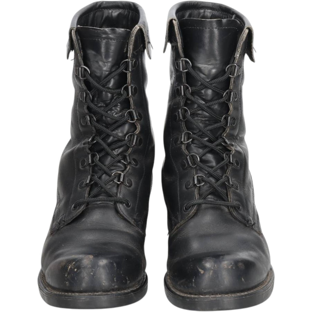 US Military Steel Toe Military Boots, Size 8 1/2D (Men's equivalent to 10.4"), Vintage /saa016160 Men's 26.5cm unclear black type Vintage Second Hand