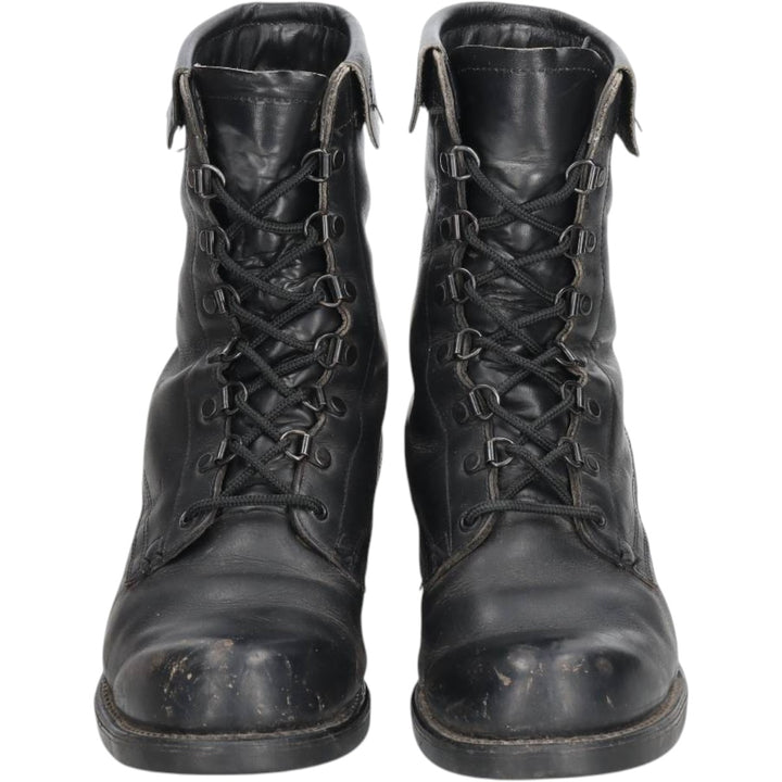 US Military Steel Toe Military Boots, Size 8 1/2D (Men's equivalent to 10.4"), Vintage /saa016160 Men's 26.5cm unclear black type Vintage Second Hand