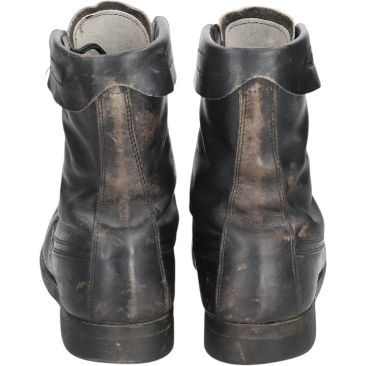 US Military Steel Toe Military Boots, Size 8 1/2D (Men's equivalent to 10.4"), Vintage /saa016160 Men's 26.5cm unclear black type Vintage Second Hand